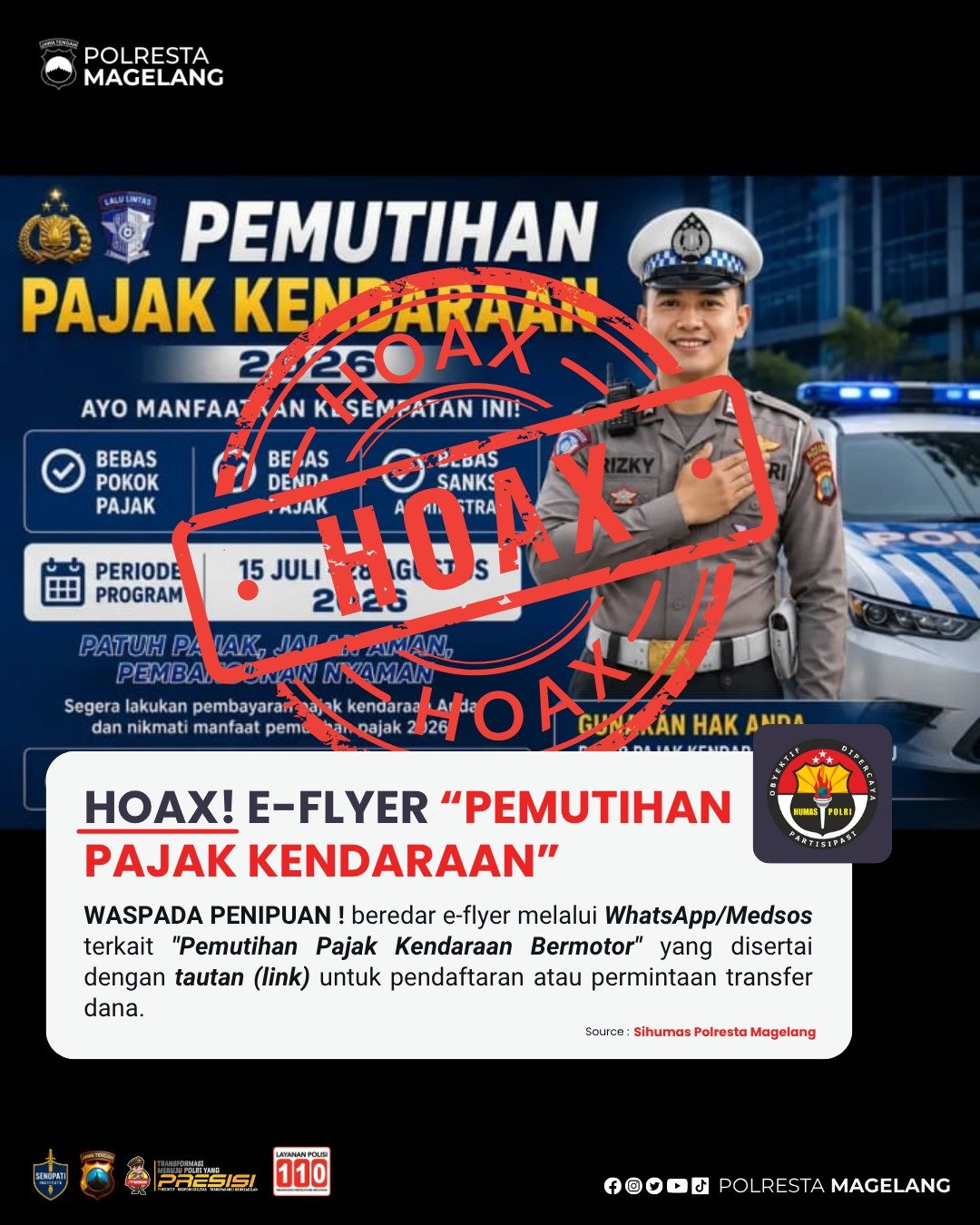 Awas Hoaks! Jangan Sampai Tertipu Awas Hoaks! Jangan Sampai Tertipu