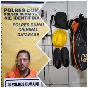 Kasus Dugaan Tindak Pidana Pencurian Berhasil Diungkap Oleh Polsek Dumai Timur