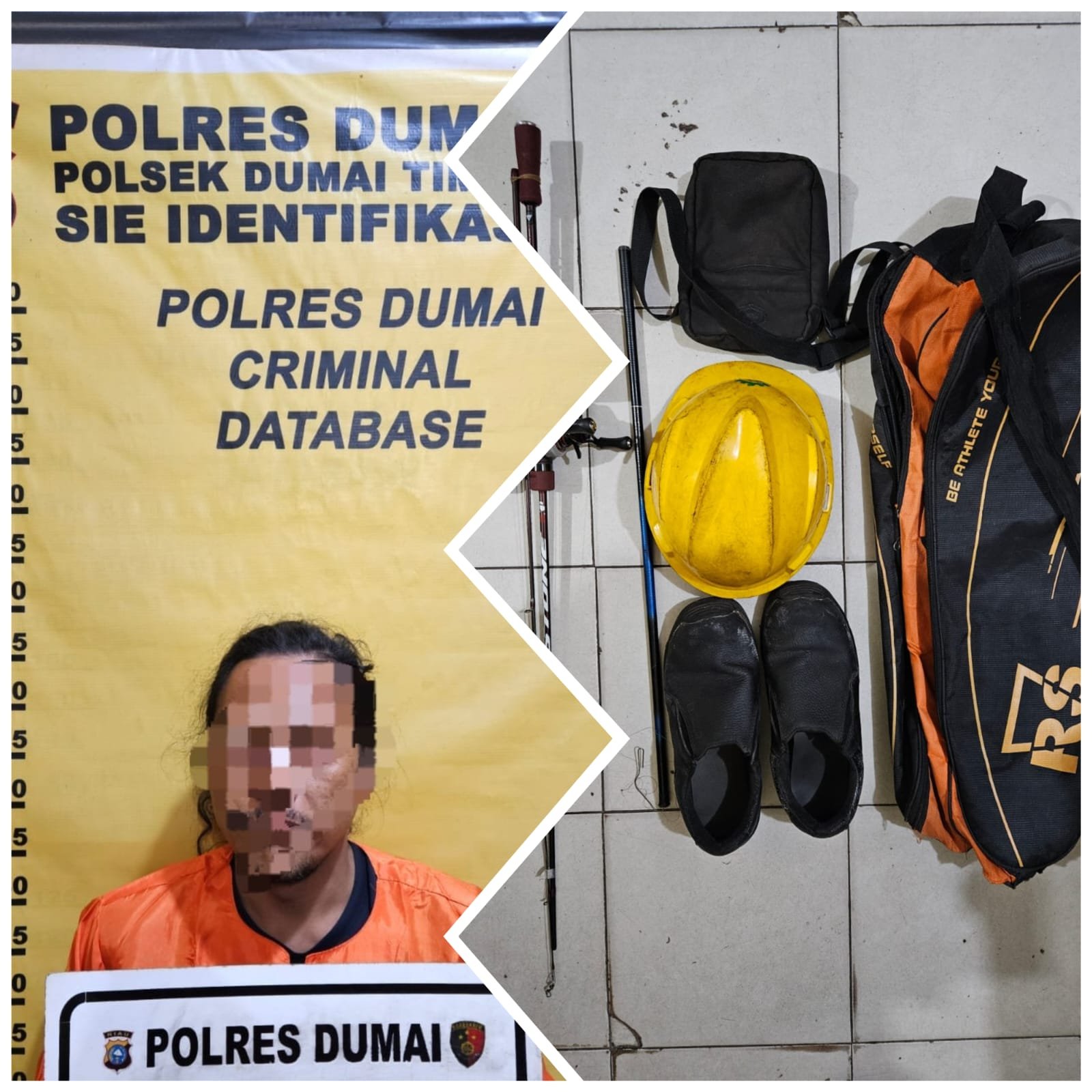 Kasus Dugaan Tindak Pidana Pencurian Berhasil Diungkap Oleh Polsek Dumai Timur Kasus Dugaan Tindak Pidana Pencurian Berhasil Diungkap Oleh Polsek Dumai Timur