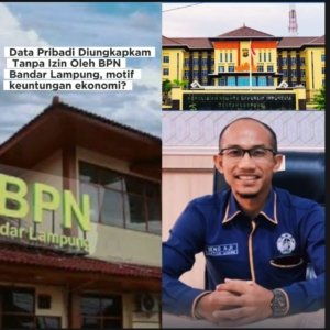 Periksa 10 Saksi, DPP KAMPUD Dukung Polda Lampung Usut Kasus Bocornya Data Pribadi di BPN Bandar Lampung