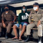Satpol PP saat Lakukan Penertiban