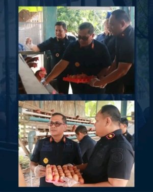 Kakanwil Ditjenpas Riau Tinjau Lapas Pasir Pangaraian, Tekankan Disiplin dan Zero HALINAR