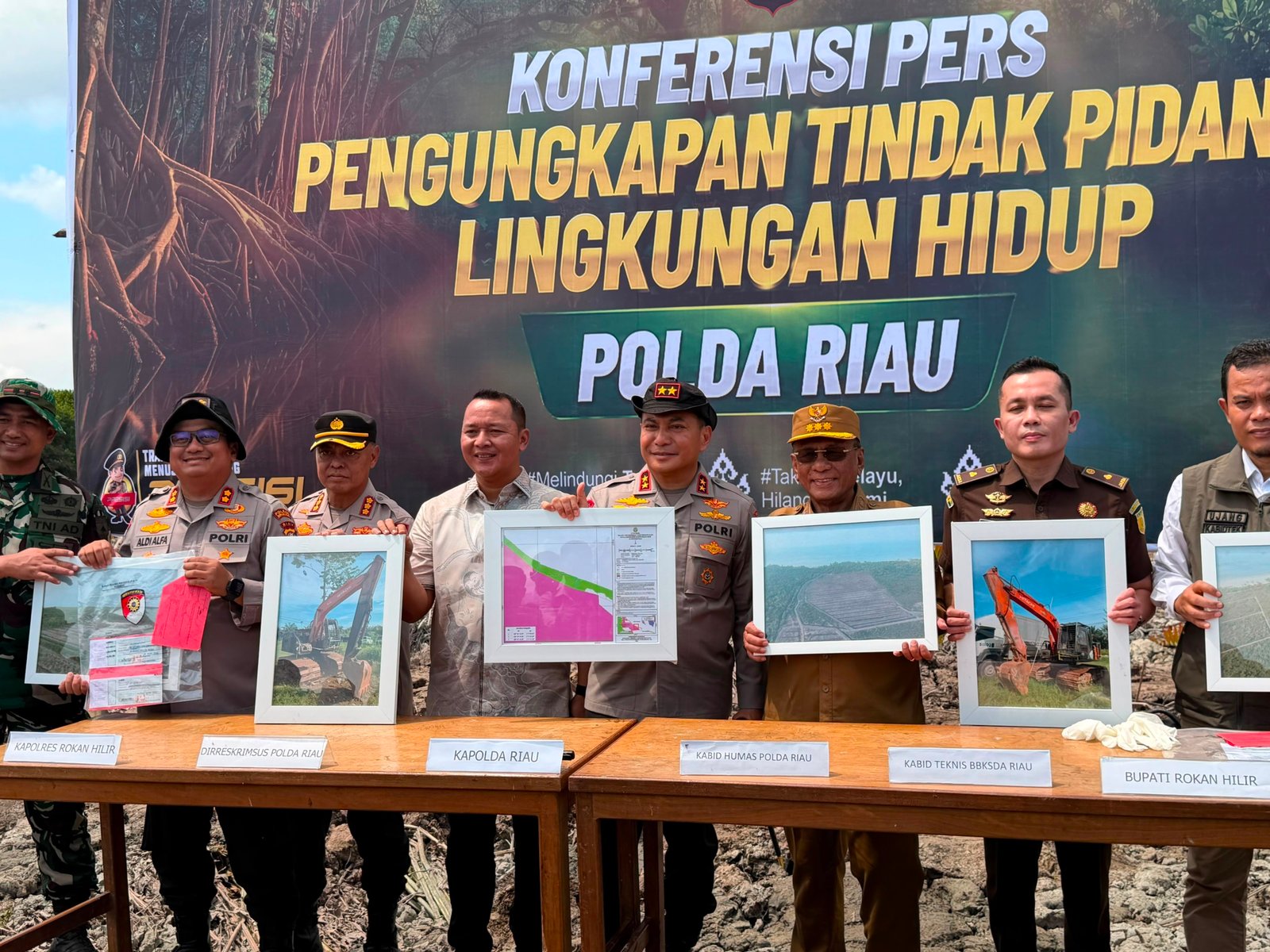 BKSDA Apresiasi Polda Riau Ungkap Perusakan Mangrove di Rohil BKSDA Apresiasi Polda Riau Ungkap Perusakan Mangrove di Rohil