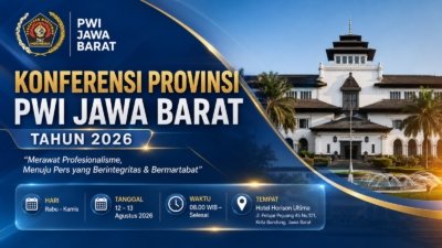 Jelang Konferprov PWI Jabar 2026, Panitia Mulai Buka Pendaftaran Calon Ketua