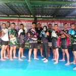 Pupuk Prestasi, Prajurit Yon TP 446/Satria Dipoyudo Berlatih Olahraga Beladiri
