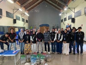 KKN 9 UNTIDAR, Dorong Ketahanan Pangan melalui Budidaya Ayam Arab dan Maggot  Berbasis Ekonomi Sirkular