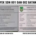 Diduga Langgar Keterbukaan Informasi, Proyek Rehabilitasi Dua SD Negeri di Batam Kota Diminta Diselidiki