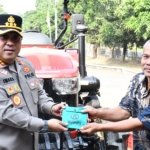 Perkuat Swasembada Pangan, Polresta Cirebon Salurkan 8 Unit Alsintan Kementan ke Petani