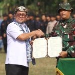 Bupati Imron Buka TMMD ke-129, Dorong Percepatan Pembangunan Desa Luwung Kencana