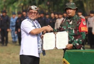 Bupati Imron Buka TMMD ke-129, Dorong Percepatan Pembangunan Desa Luwung Kencana
