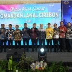 Estafet Kepemimpinan Lanal Cirebon dengan Nuansa Kekeluargaan