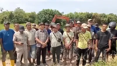 PT Alis Diduga Garap Lahan Warga Rundeng, Warga Minta Perlindungan Dari Presiden