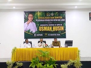 Bukan Sekadar Sosialisasi, Usman Husin Wujudkan Aksi Nyata Rehabilitasi Hutan Lewat Penyaluran 30 Ribu Bibit