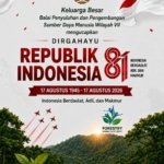 Ucapan HUT ke-81 Kemerdekaan Republik Indonesia dari Keluarga Besar Balai Penyuluhan dan Pengembangan Sumber Daya Manusia Wilayah VII