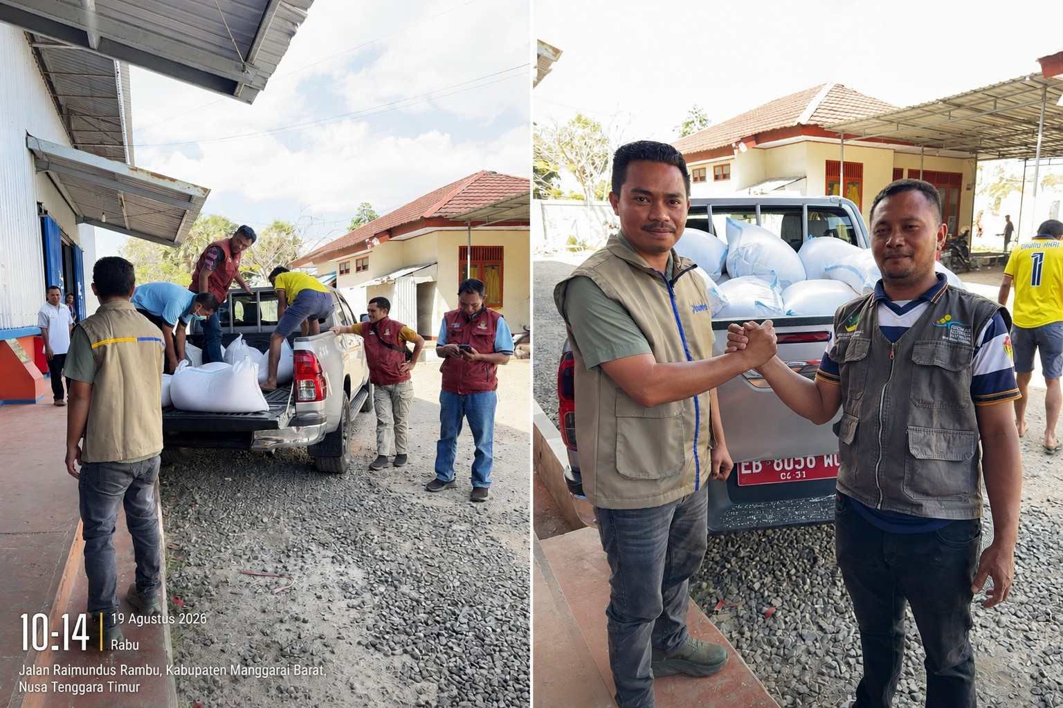 BULOG NTT Salurkan 862 Ton Beras bagi Masyarakat Terdampak Bencana Gempa Bumi Flores BULOG NTT Salurkan 862 Ton Beras bagi Masyarakat Terdampak Bencana Gempa Bumi Flores