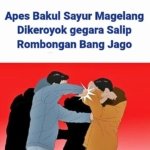 Pedagang Sayur Magelang ini Apes