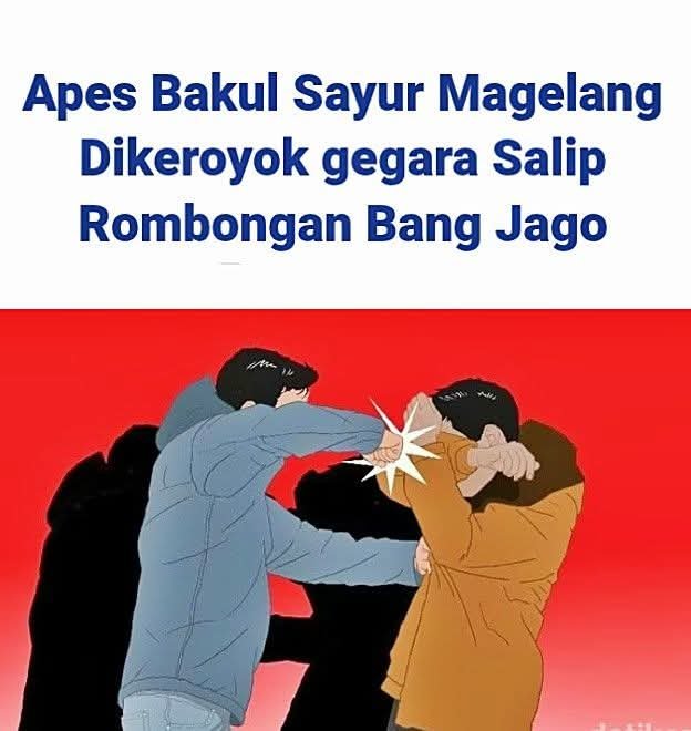 Pedagang Sayur Magelang ini Apes Pedagang Sayur Magelang ini Apes