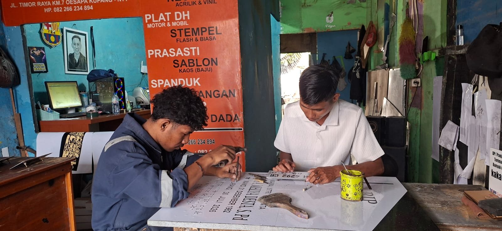 Dari Bengkel Kreatif ke Bisnis Advertising, Henos Kembangkan Usaha Berkat KUR BRI Dari Bengkel Kreatif ke Bisnis Advertising, Henos Kembangkan Usaha Berkat KUR BRI