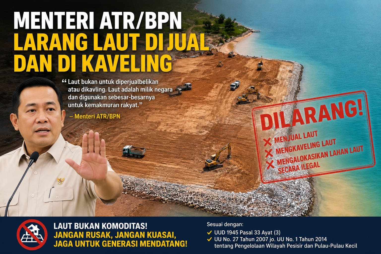 Ribuan Hektare Laut di Jual, BP Batam di Desak Buka Data Secara Terbuka Ribuan Hektare Laut di Jual, BP Batam di Desak Buka Data Secara Terbuka