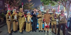 Diskominfo Kuningan Kobarkan Semangat Kemerdekaan Lewat Taptu dan Pawai Obor HUT ke-81 RI