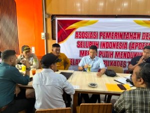 Subdit Politik Dit Intelkam Polda Riau Lakukan Sosialisasi dan Edukasi Perhelatan Pilkades Serentak Di Kabupaten Inhil 