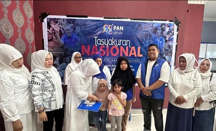 Dewita Karya Gelar Santunan, BM PAN Subulussalam Tegaskan Sikap Politik