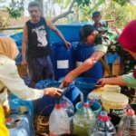 Atasi Krisis Air Bersih, Kodim 0615/KNG Salurkan Ribuan Air untuk Warga Desa Cihanjaro