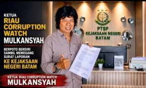 Amsakar Harus Bertanggung Jawab, RCW Laporkan Dugaan TPPU Proyek Pasar Jodoh
