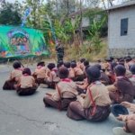 Pupuk Rasa Cinta Tanah Air Sejak Dini, Koramil Ciawigebang Sambangi SDN Padarama