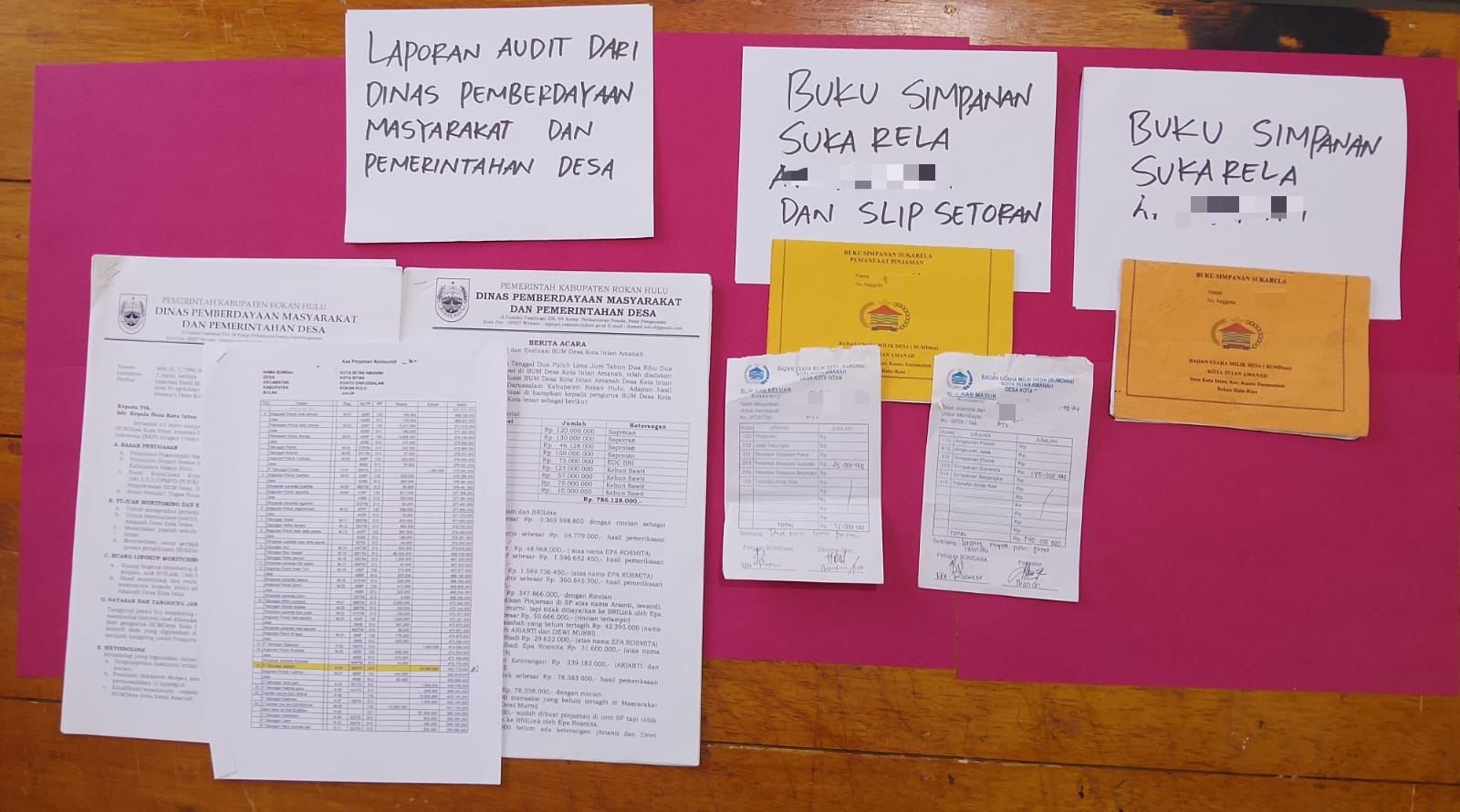 Polsek Kunto Darussalam Tangkap Bendahara BUMDes Kota Intan Terkait Dugaan Penggelapan Dana Tabungan Polsek Kunto Darussalam Tangkap Bendahara BUMDes Kota Intan Terkait Dugaan Penggelapan Dana Tabungan