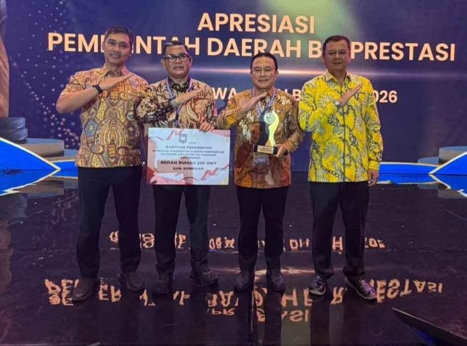 Kuningan Melesat! Raih Penghargaan Nasional 3 Juta Rumah, Dapat Alokasi 250 Unit Bedah Rumah