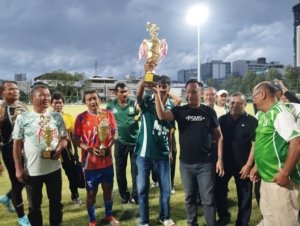 PSMS Sibayak Juara Turnamen All Star Mantan PSMS Piala Wali Kota