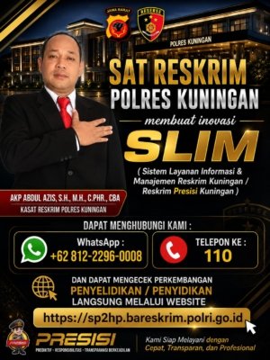 Tingkatkan Pelayanan, Satreskrim Polres Kuningan Luncurkan Layanan Konsultasi Online dan SP2HP Delivery