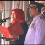 Ketua DPRD Sophi Zulfia Bacakan Teks Proklamasi, Simbol Harmoni Lembaga di HUT RI ke-81 Cirebon
