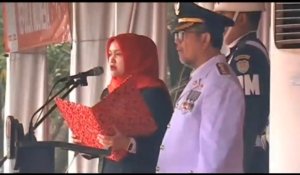 Ketua DPRD Sophi Zulfia Bacakan Teks Proklamasi, Simbol Harmoni Lembaga di HUT RI ke-81 Cirebon