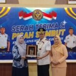 Sukarno Ali Lepas Jabatan, Lapas Kelas IIA Kuningan Gelar Serah Terima dan Pisah Sambut Kalapas