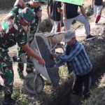 Desa Buruan Bergerak Bersama, TNI AD dan Warga Kobarkan Semangat Gotong Royong