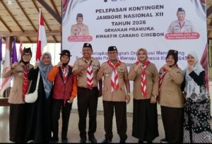 Ketua DPRD Kabupaten Cirebon Hadiri Pelepasan Kontingen Jambore Nasional XII Tahun 2026