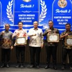 Prestasi Membanggakan, Imigrasi Ponorogo Borong 6 Penghargaan Kanwil Ditjenim Jatim
