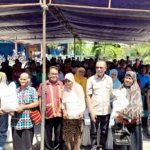 Usman Husin Turun ke Hambala Sumba Timur, 775 KK Terima Bantuan Pangan