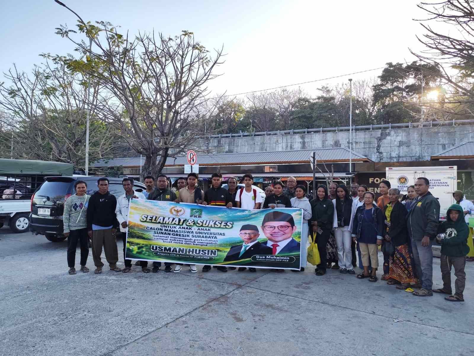 Lagi, Hari Ini Usman Husin Berangkatkan Anak NTT Kuliah Gratis ke Jawa, Masih Ada Gelombang Berikutnya Lagi, Hari Ini Usman Husin Berangkatkan Anak NTT Kuliah Gratis ke Jawa, Masih Ada Gelombang Berikutnya