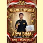 Putra Desa Padang Binjai Harumkan Bengkulu, Arya Bima Raih Emas Kejuaraan Pencak Silat Internasional