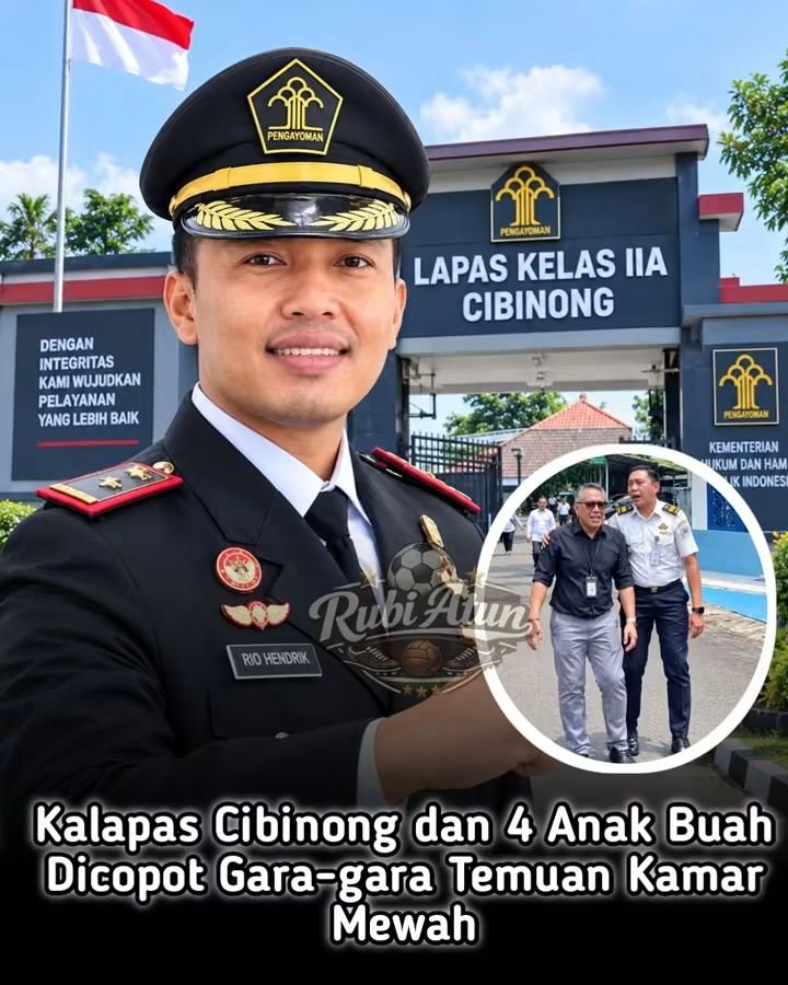 Gegara Sidak Ombudsman RI Lima Pejabat Lapas IIA Cibinong di Nonaktifkan Gegara Sidak Ombudsman RI Lima Pejabat Lapas IIA Cibinong di Nonaktifkan