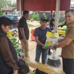 Sat Resnarkoba Polres Dumai Gelar Operasi Pasar Pangan Murah di Kampung Tangguh Anti Narkoba