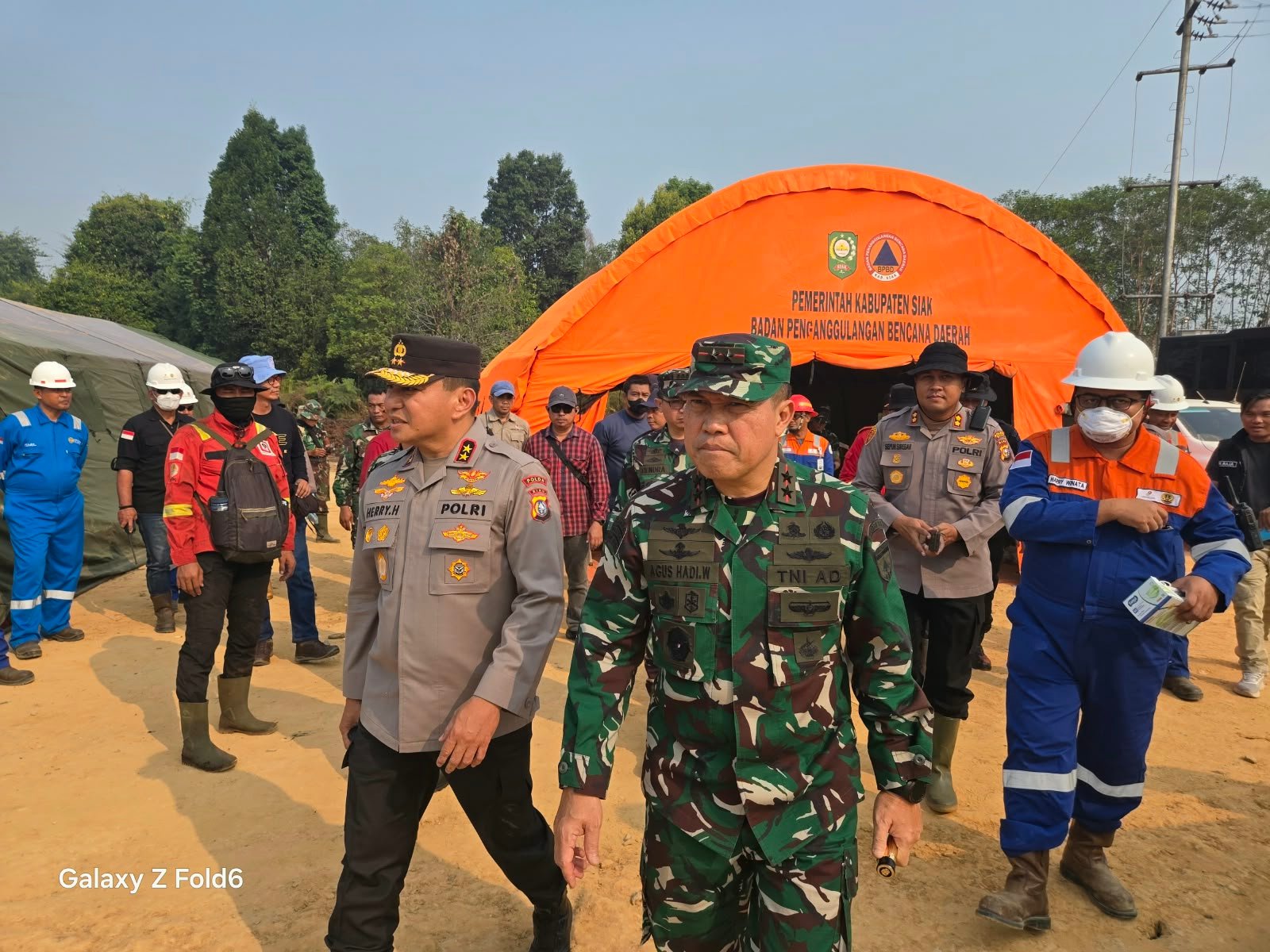 Pangdam XIX/TT Bersama Kapolda Riau Cek Karhutla Dayun, Perkuat Langkah Penanganan