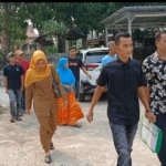 puluhan Simpatisan, Roki Herpanda Daftar Bakal Calon Kades RTB