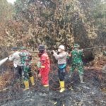 Kodam XIX/Tuanku Tambusai Fokus Tuntaskan Titik Asap Karhutla di Bengkalis dan Kepulauan Meranti