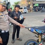 Buat Resah Warga, Puluhan Sepeda Motor Berknalpot Brong Diamankan Satlantas Polres Kuningan