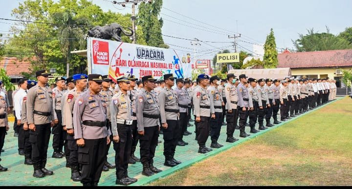 Polresta Cirebon Tekankan Kebugaran Personel di Peringatan Haornas ke-43: Modal Utama Layani Masyarakat Polresta Cirebon Tekankan Kebugaran Personel di Peringatan Haornas ke-43: Modal Utama Layani Masyarakat