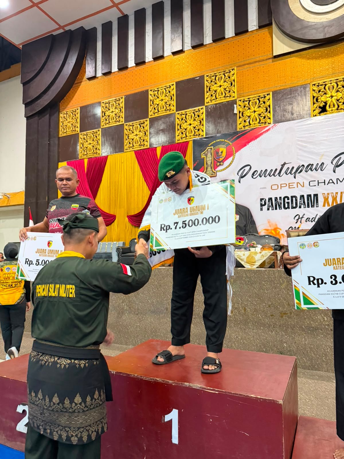 Bersaing dengan 942 Atlet, Kodam XIX/Tuanku Tambusai Ukir Prestasi di Piala Pangdam XX/TIB